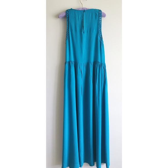 Anthropologie Mermaid Macrame Day Maxi Dress Sz M - Picture 5 of 8